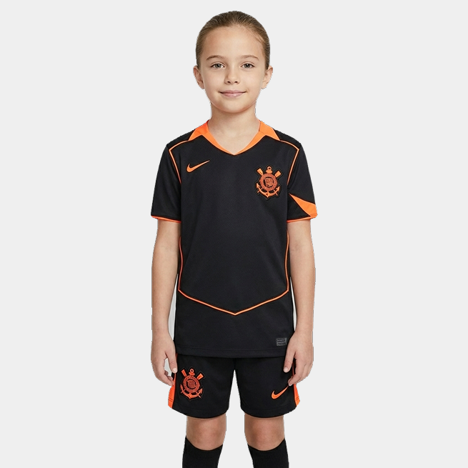 Conjunto Infantil Feminino Nike Corinthians 2025/26 III