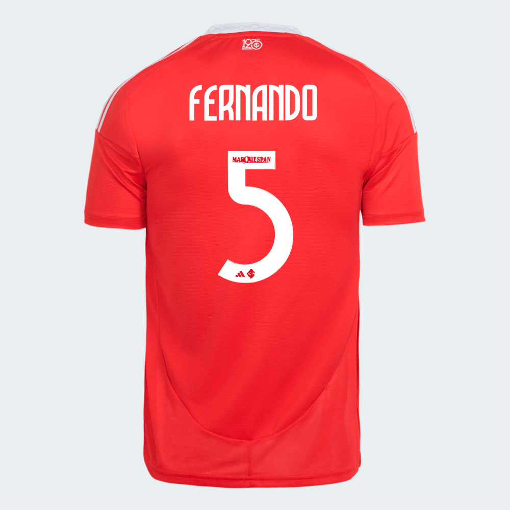 Camisa adidas Internacional 2025/26 I - Fernando N° 5