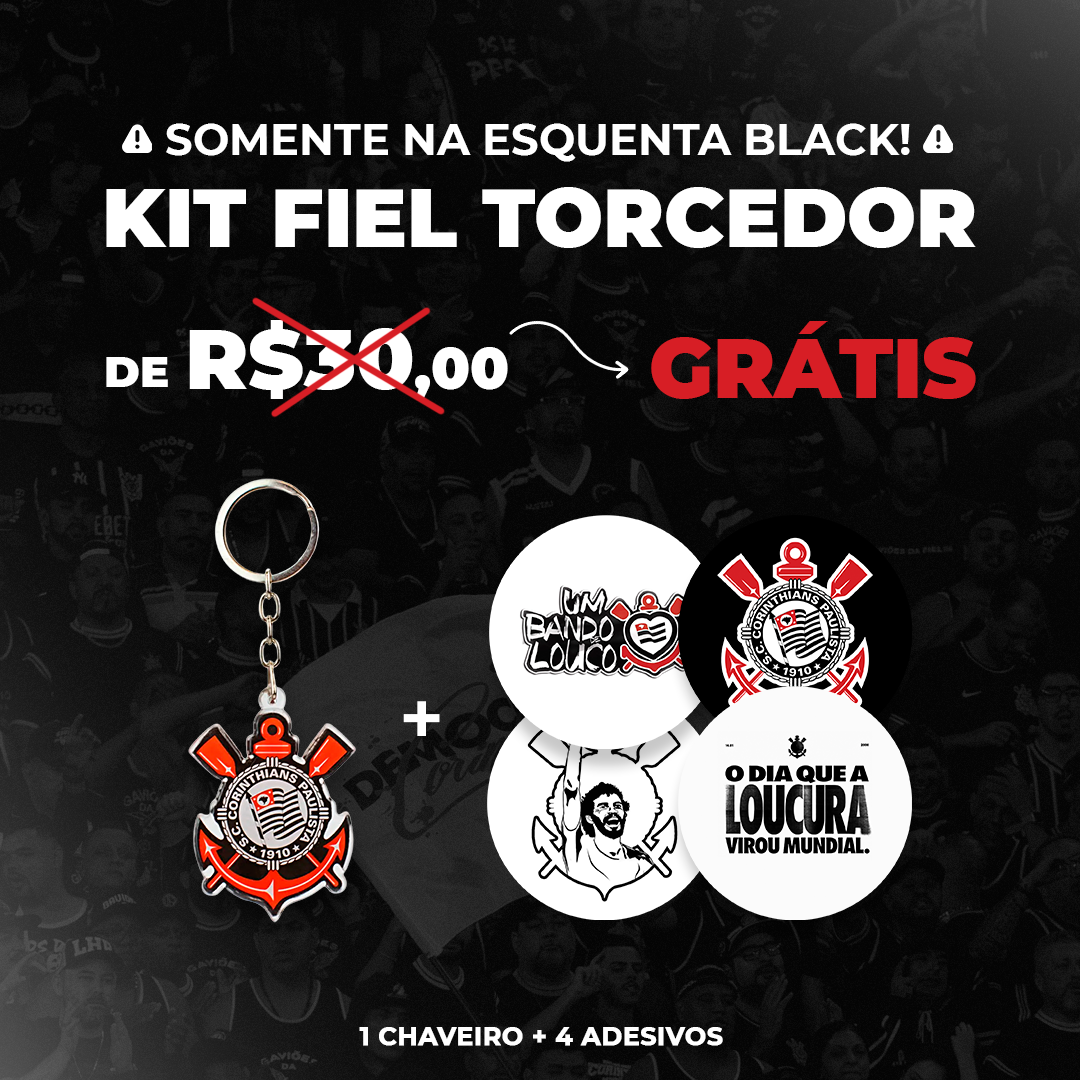 Conjunto Infantil Nike Corinthians 2025/26 I