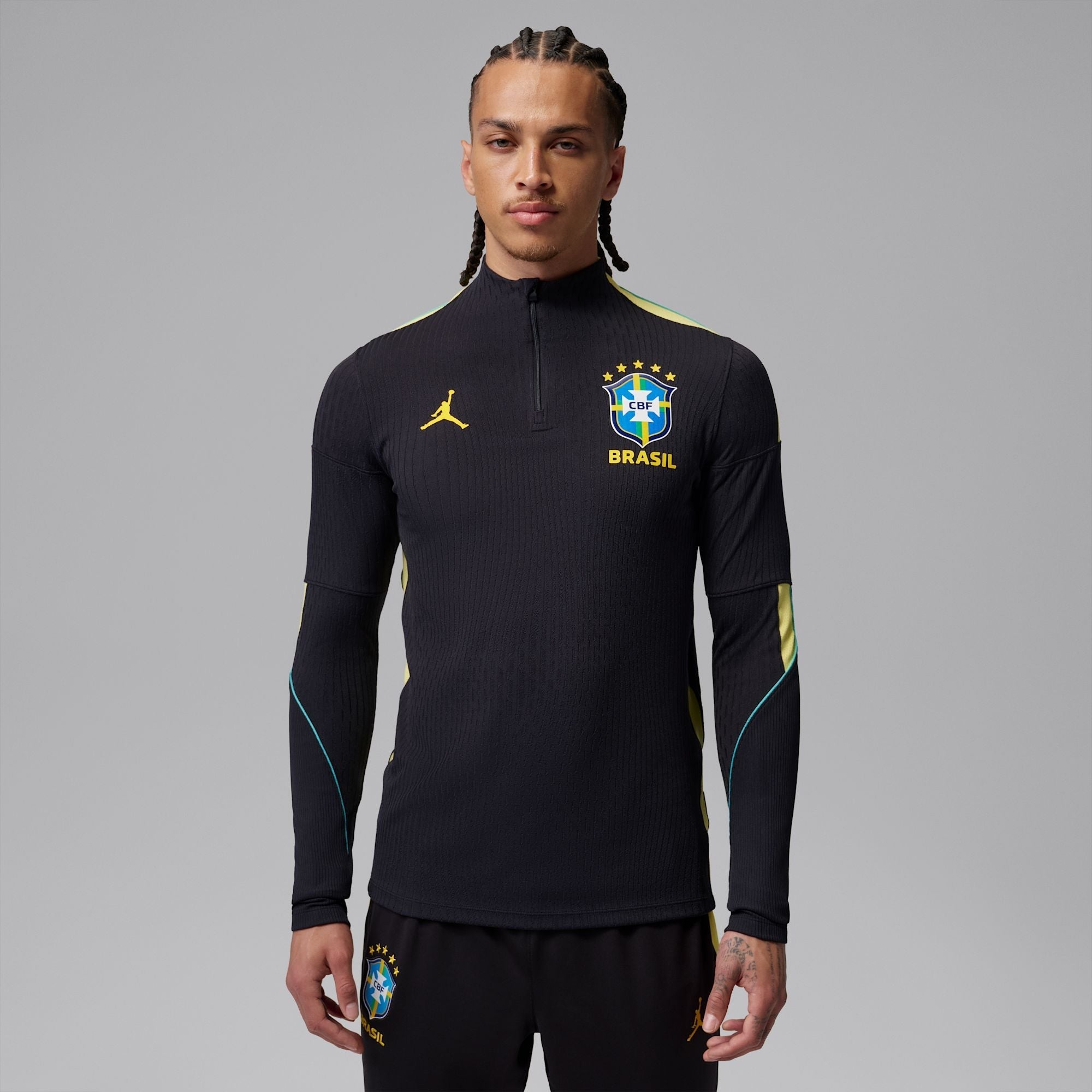 Conjunto de Treino Brasil 2026/27 Preto
